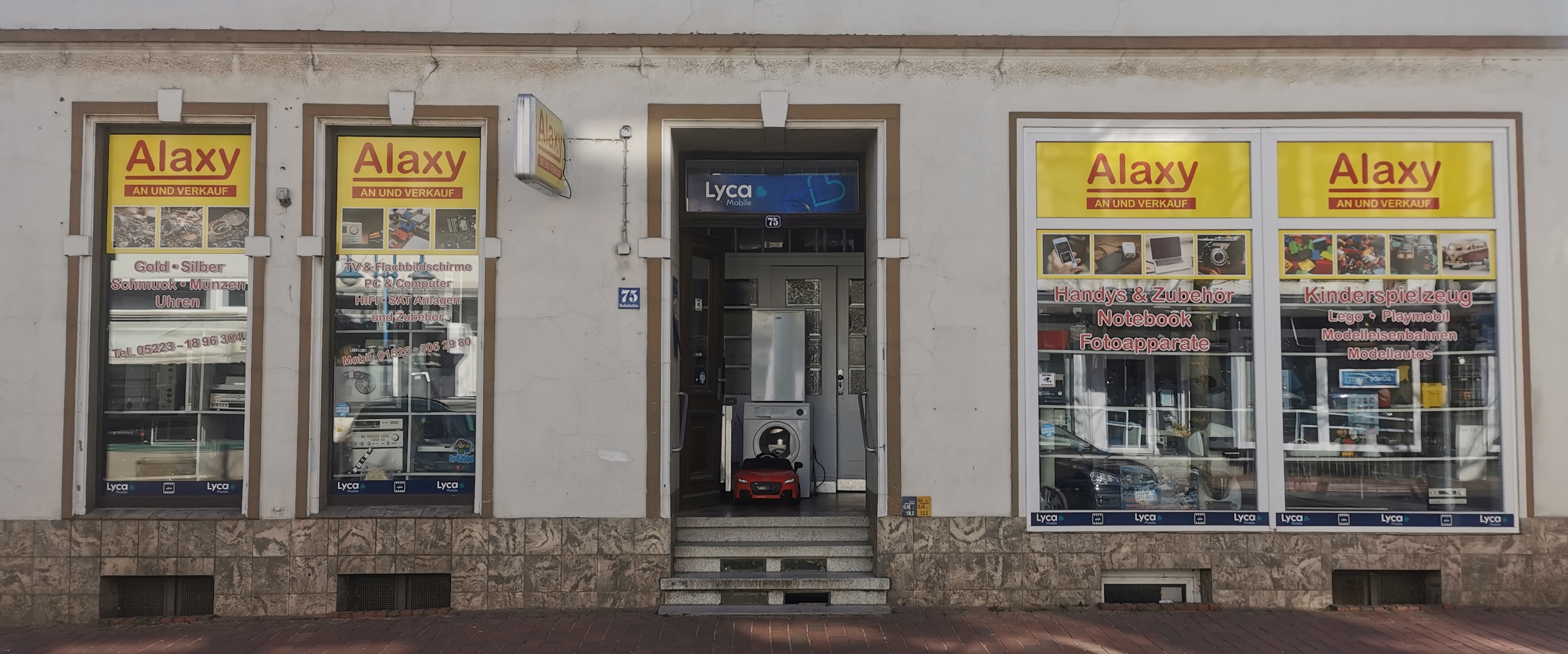 Unser Laden für An- und Verkauf in Bünde - Haushaltsgeräte, Elektronik & Schmuck